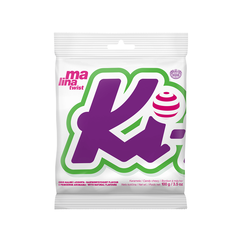 Ki-Ki Twist malina karamela